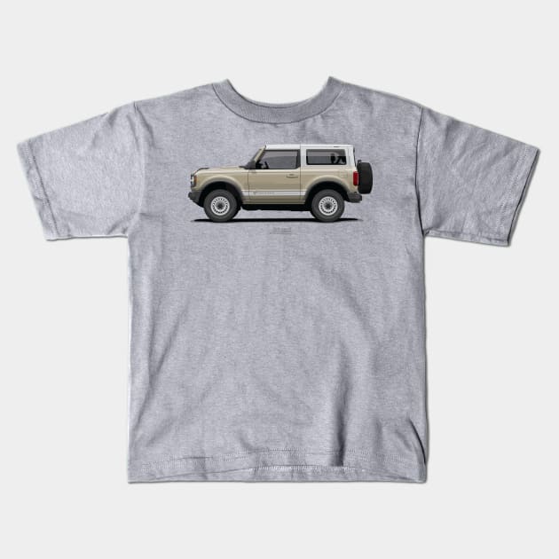 NEW BRONCO - Sand Kids T-Shirt by ARVwerks